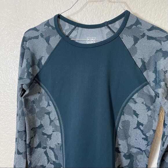 Athleta Girl Power Up Top Long Sleeve Printed - Picture 3 of 7